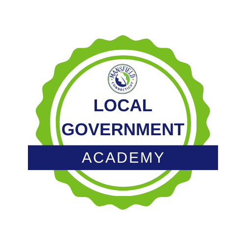 Mansfield CT Local Govt Academy Logo
