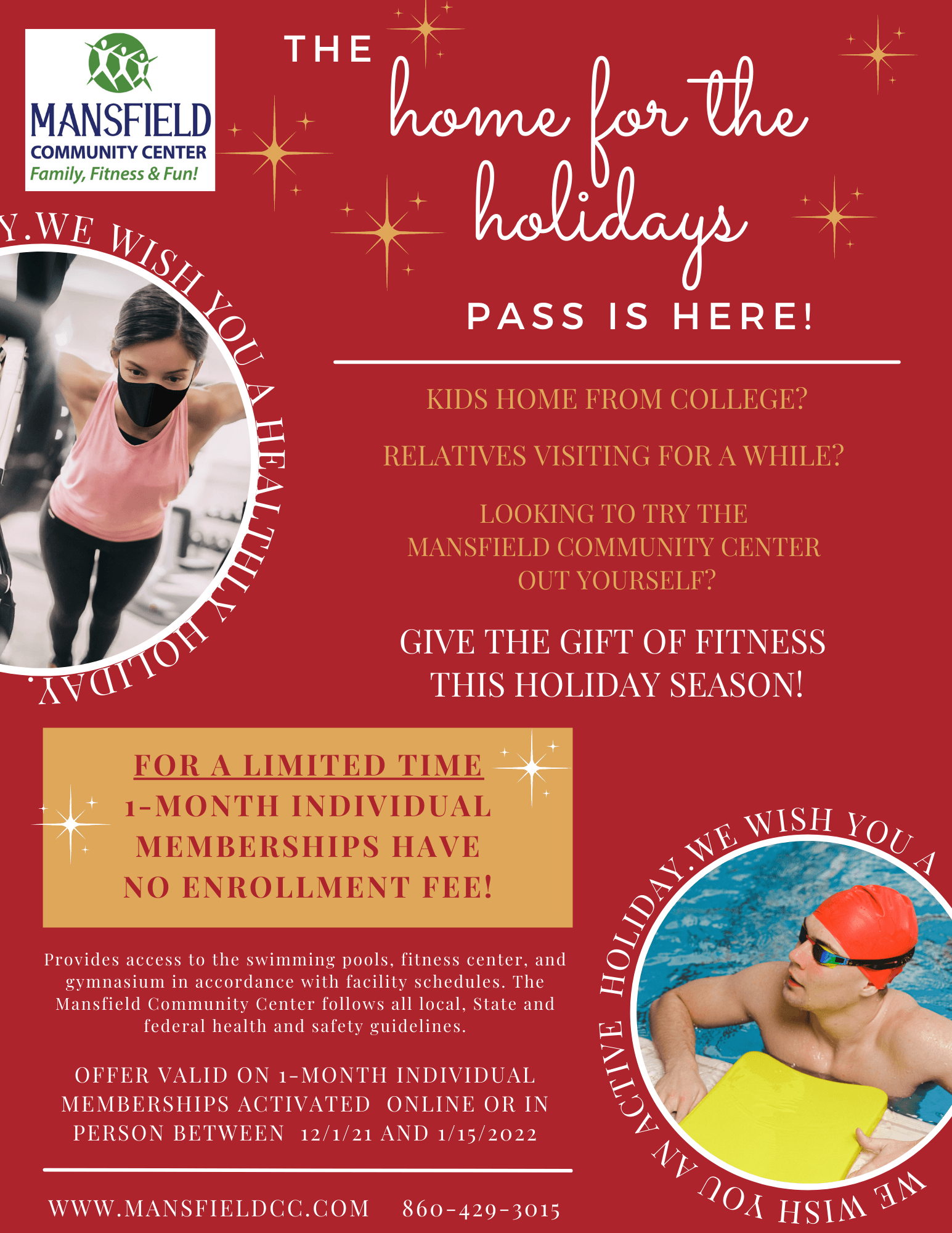 home for the holidays FLYER