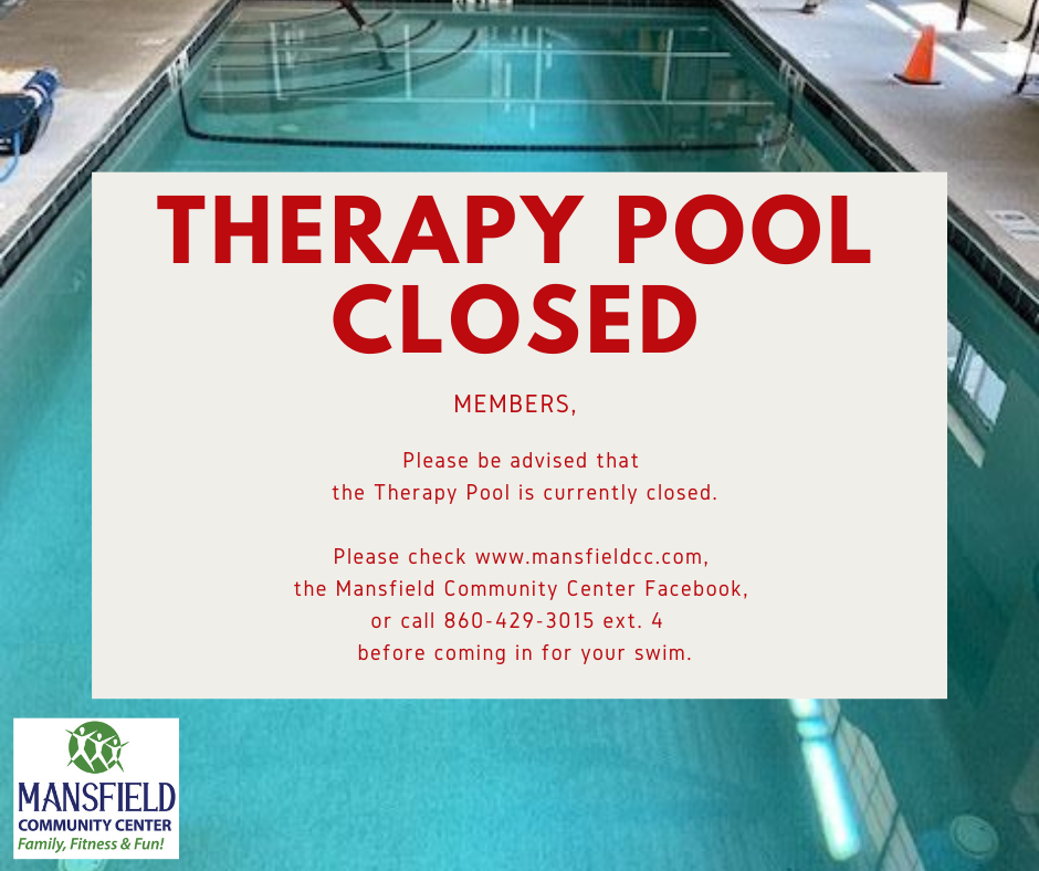 Therapy Pool Closed