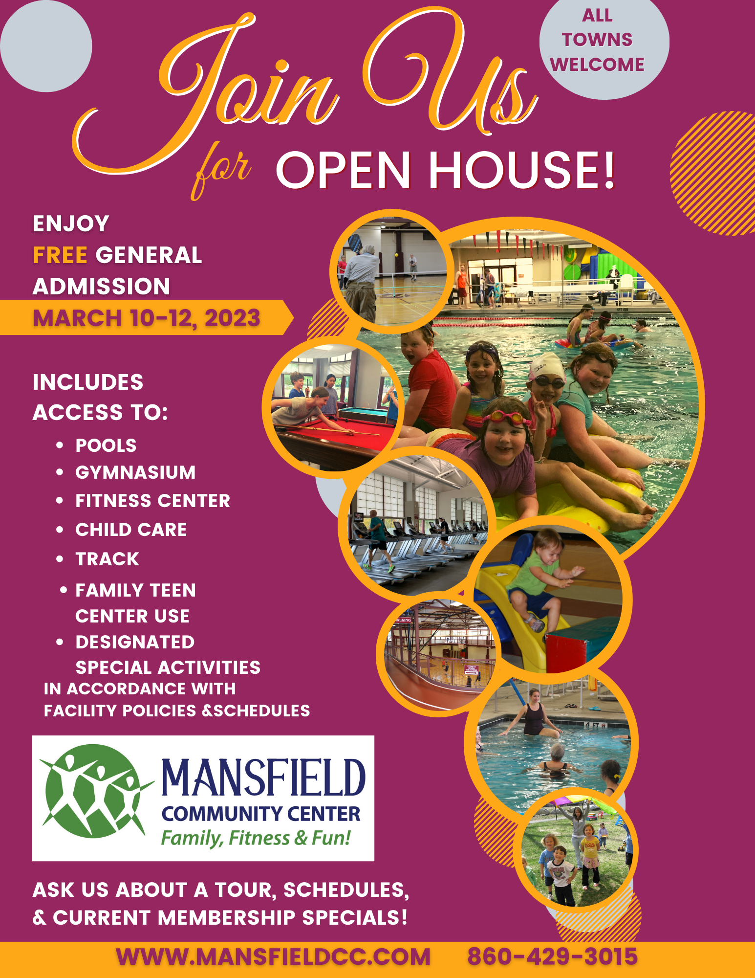 open house SPRING 2023 BROCHURE AD 8.5 by 11 in