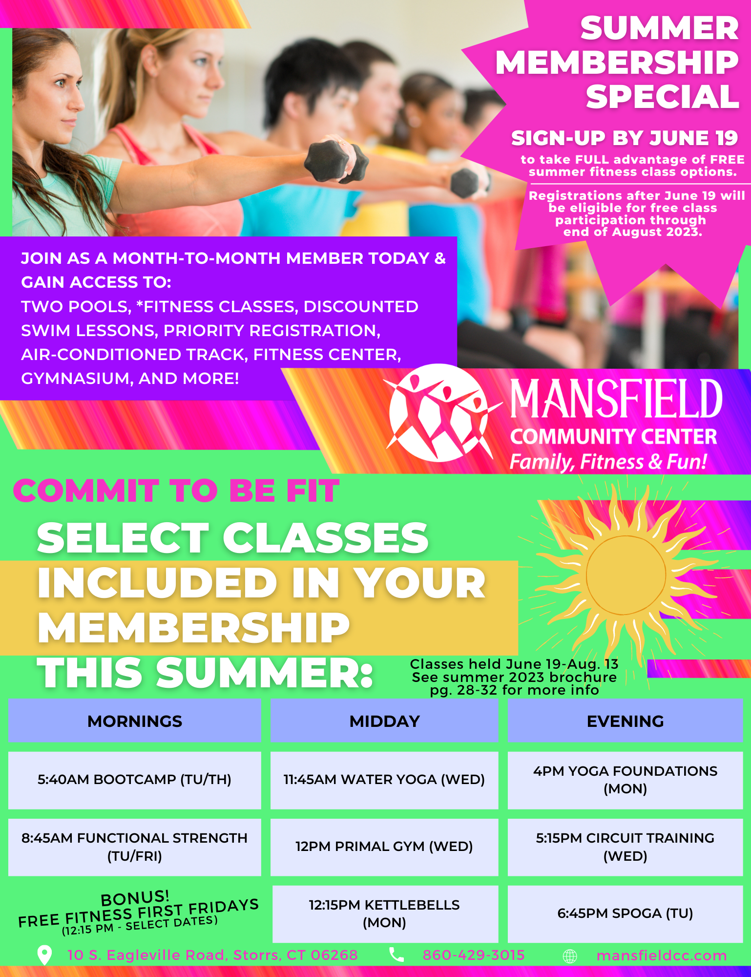 SUMMER MEMBERSHIP PROMO 2023