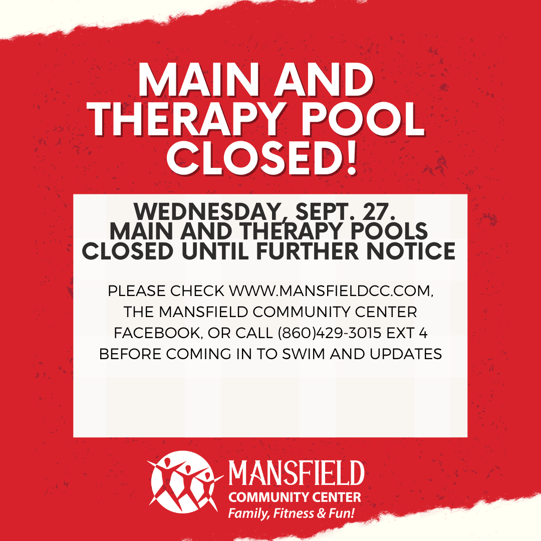 Main and Therapy Pool Closed