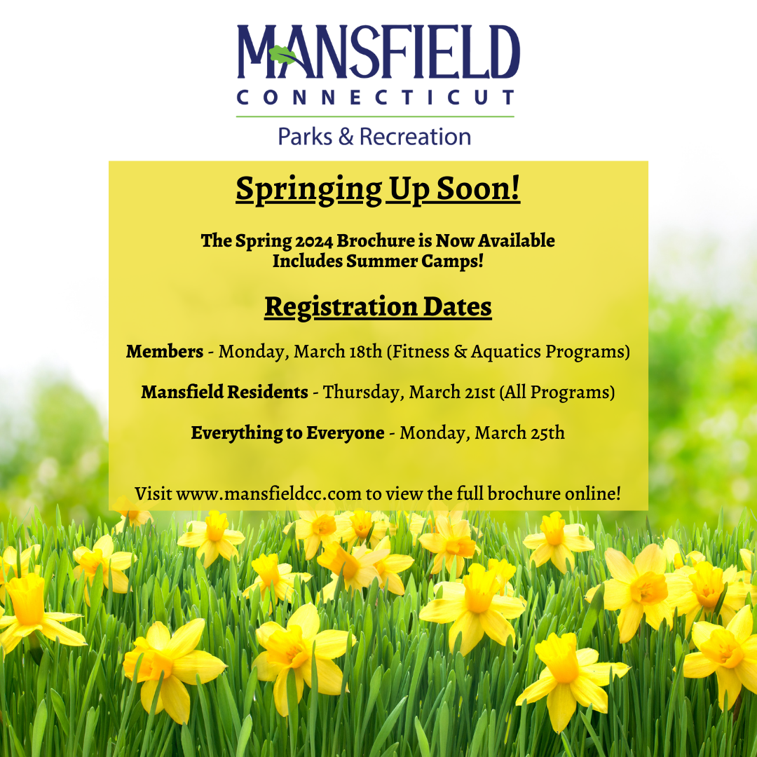 Spring Brochure Now Available