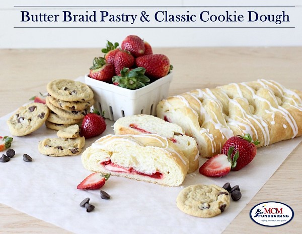 MES PTO Butter Braid Pastry and Cookie Dough Fundraiser