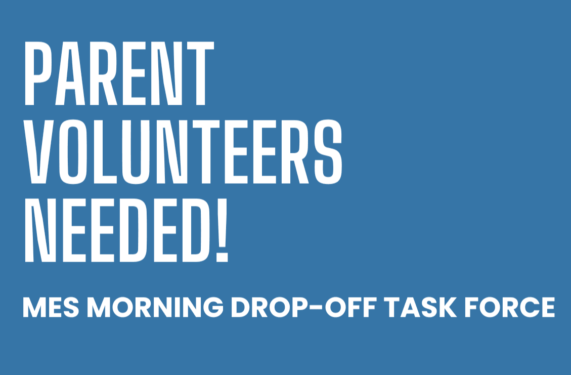MES Morning Drop-Off Task Force Flyer 2024