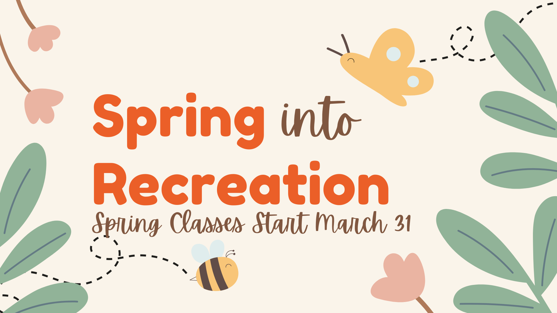 Spring into rec