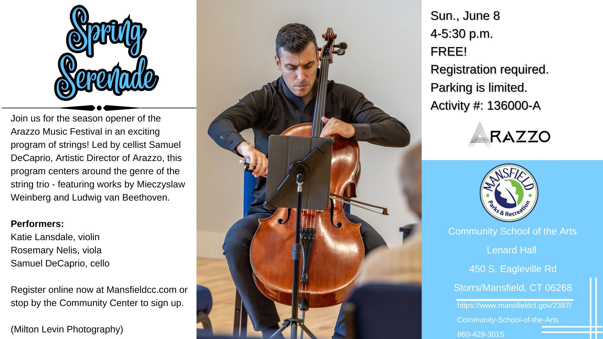 Spring Serenade Free Concert 6-8-25