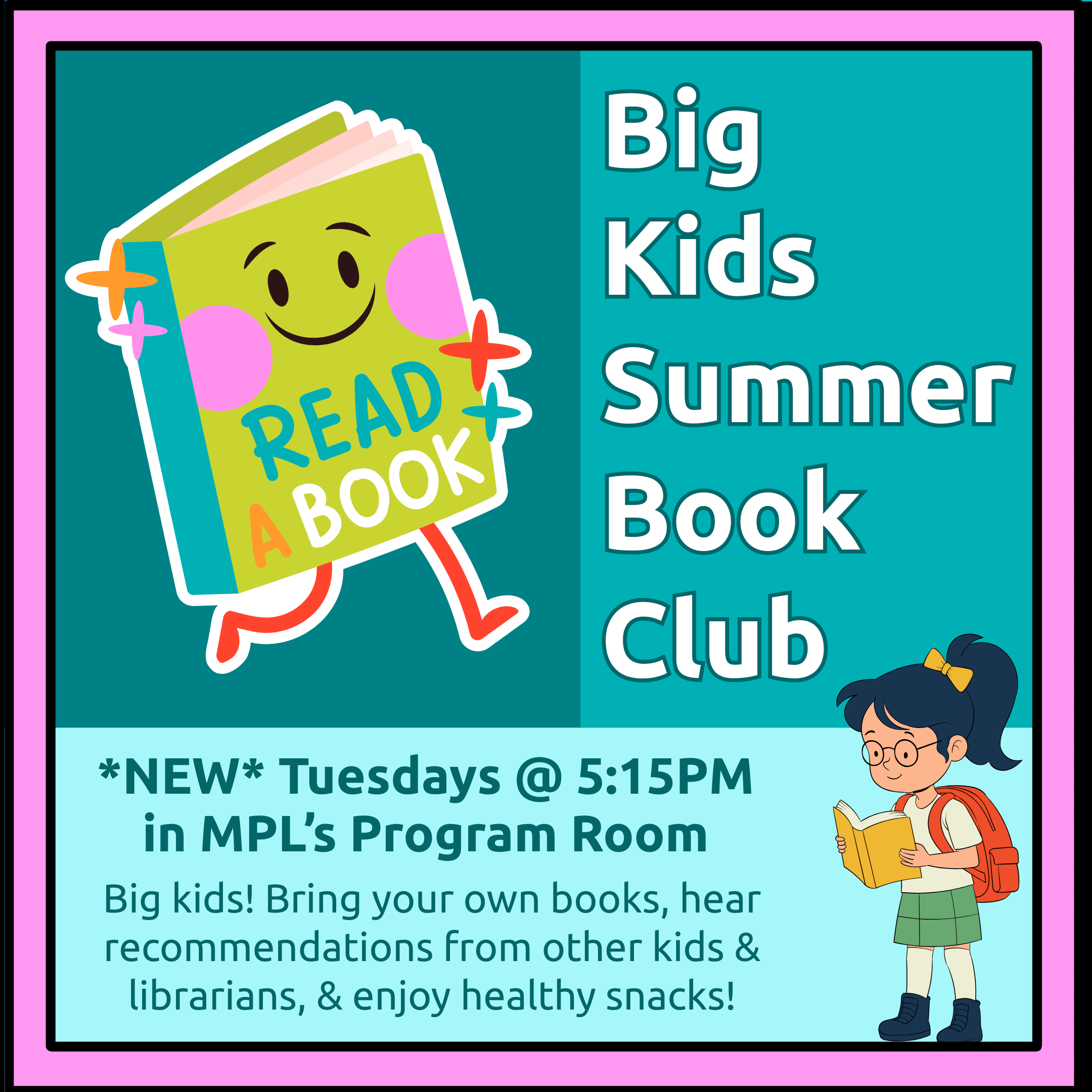 Big Kids Summer Book Club