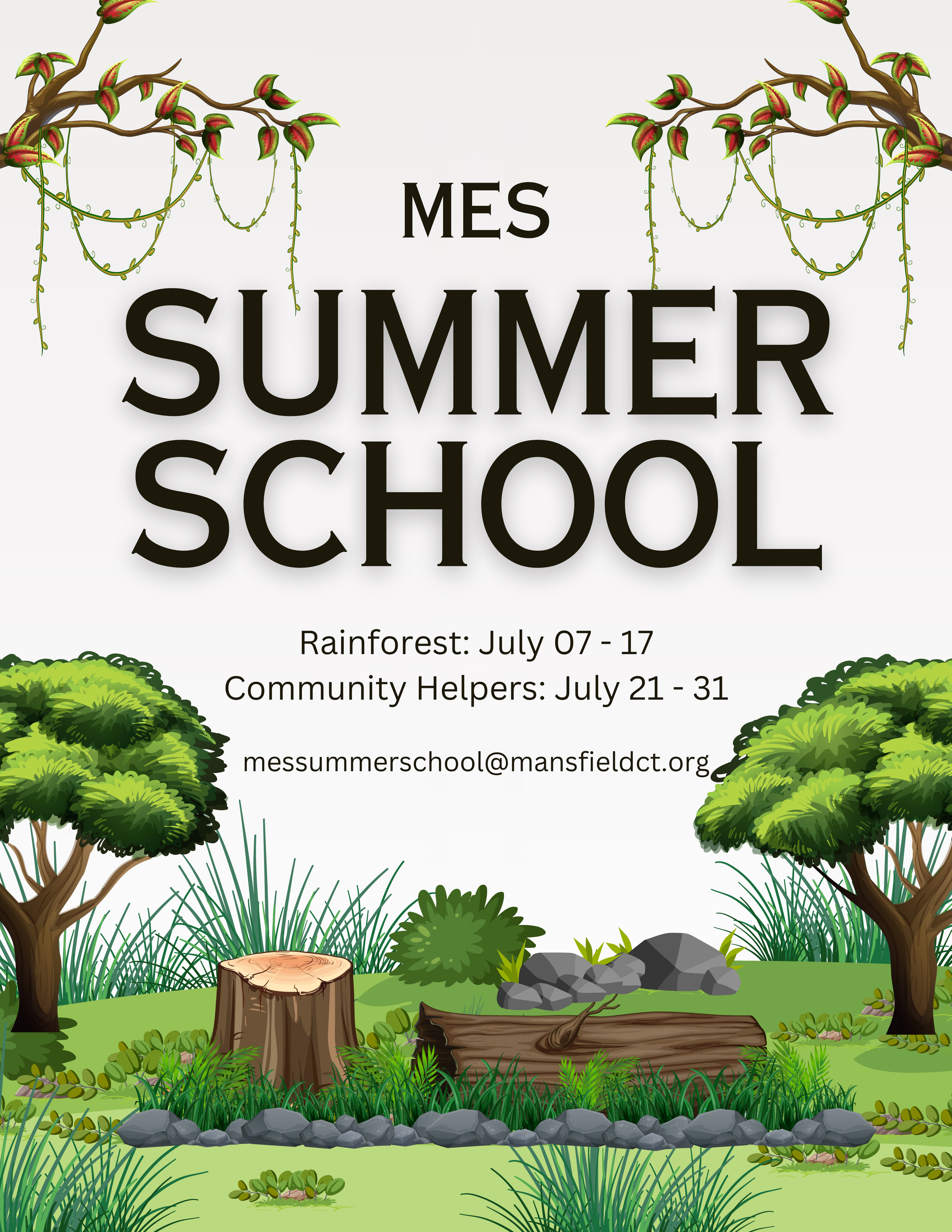 MES Summer School Flyer 2025