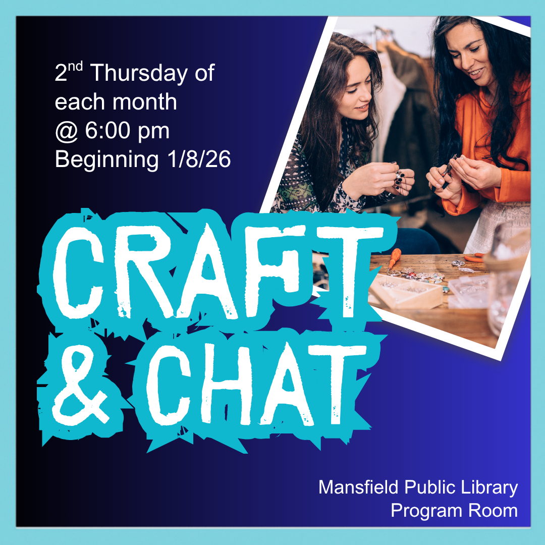 Craft and Chat infographic January 2026