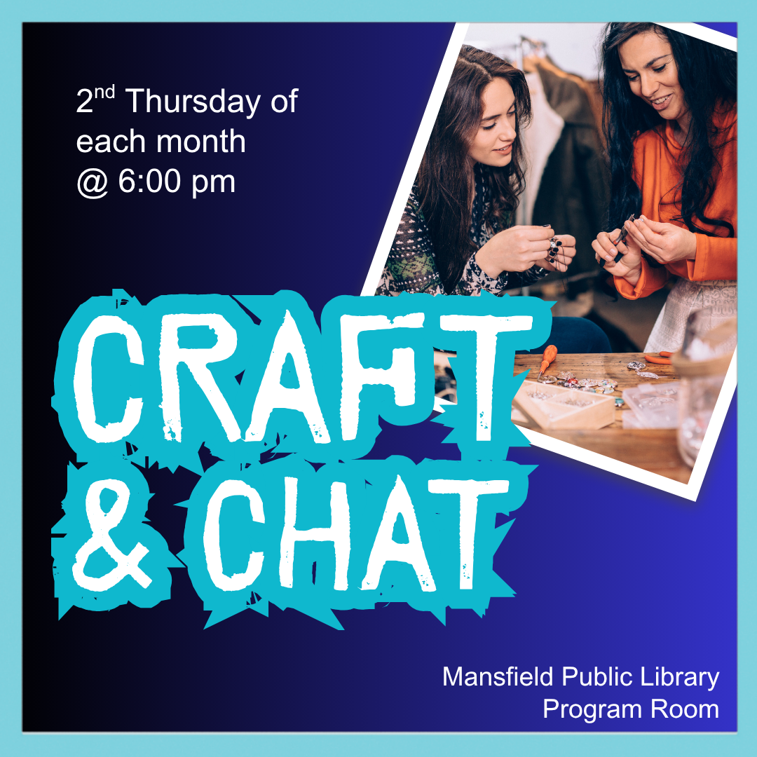 Craft and Chat infographic second Thursday