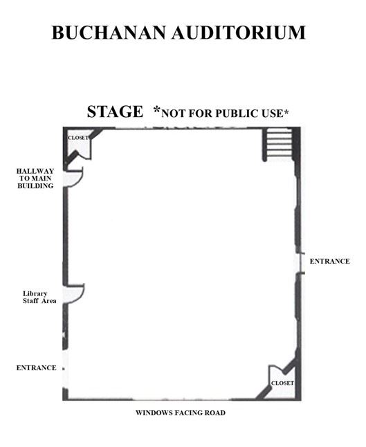 Auditorium Floorplan