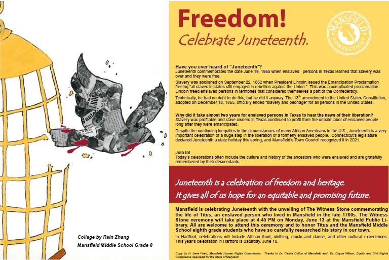 Rain Zhang Poster  Juneteenth 445