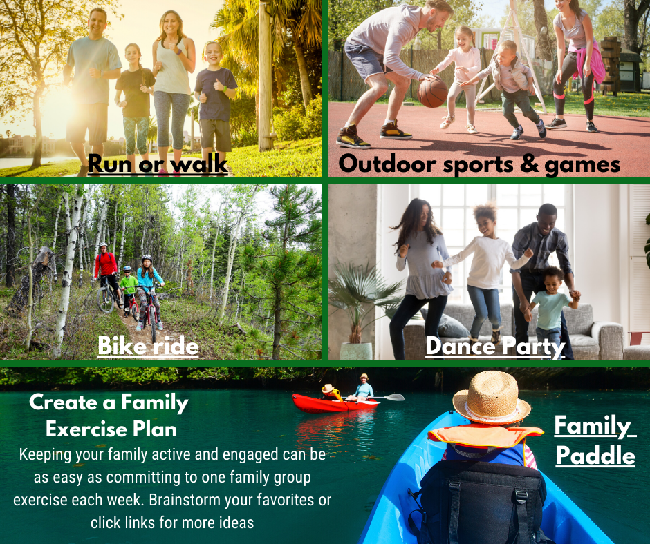 Create a Family Exercise Plan