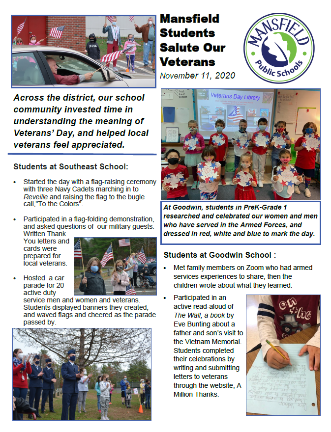 Veterans Day at Schools 1of2